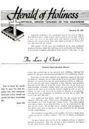 Title Page of Herald of Holiness - January 16, 1957