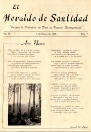 Portada: Año nuevo, Samuel O. Libert