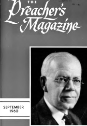 Cover of Preacher's Magazine Photo of Halford E. Luccock