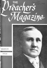 Title Page of Preacher's Magazine Photo of C. E. Cornell