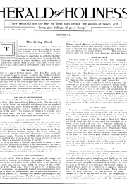 Title Page of Herald of Holiness - April 25, 1917