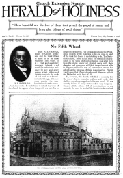 Title Page of Herald of Holiness – October 2, 1918