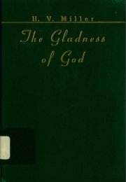 Cover Image - The Gladness of God