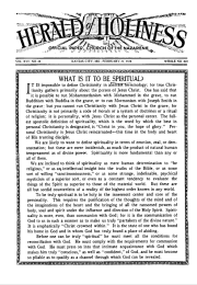 Front page of Herald of Holiness - February 22, 1928