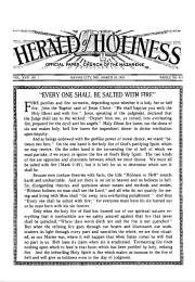 Front page of Herald of Holiness - March 28, 1928