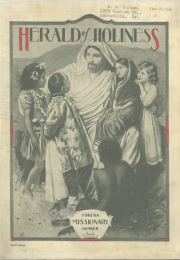 Front page of Herald of Holiness - November 20, 1929