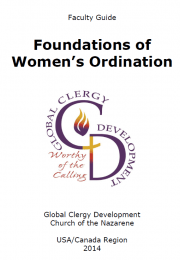Modular Course of Study: Foundations of Women's Ordination (faculty guide)