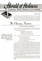 Herald of Holiness - April 17, 1957