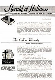 Herald of Holiness - December 25, 1957