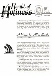 Herald of Holiness - February 12, 1958