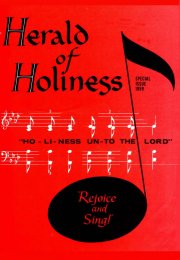 Herald of Holiness - March 4, 1959