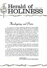 Herald of Holiness - October 21, 1959