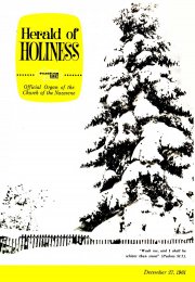 Herald of Holiness - December 27, 1961