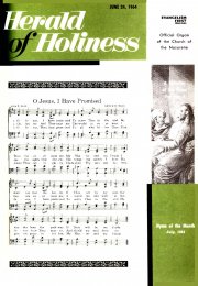 Herald of Holiness - June 24, 1964