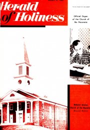 Herald of Holiness - August 4, 1965