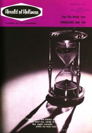 Herald of Holiness - February 25, 1970