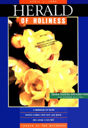 Herald of Holiness - April 1, 1989