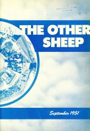 The Other Sheep, 1951, September, V. 38, No. 09