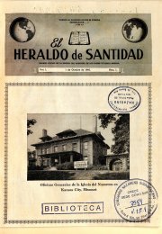 El Heraldo de Santidad - 1 de octubre de 1946 - Vol. 1 Nro. 1