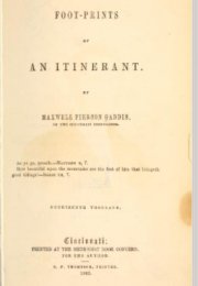 Foot-prints of an itinerant
