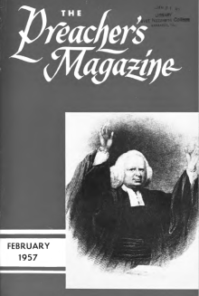 Title Page of Preacher's Magazine Portrait of George Whitefield