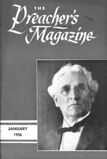 Title Page of Preacher's Magazine Photo of H. C. Morrison