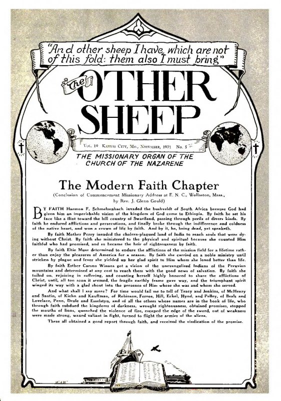 The Other Sheep 1931-11 Cover