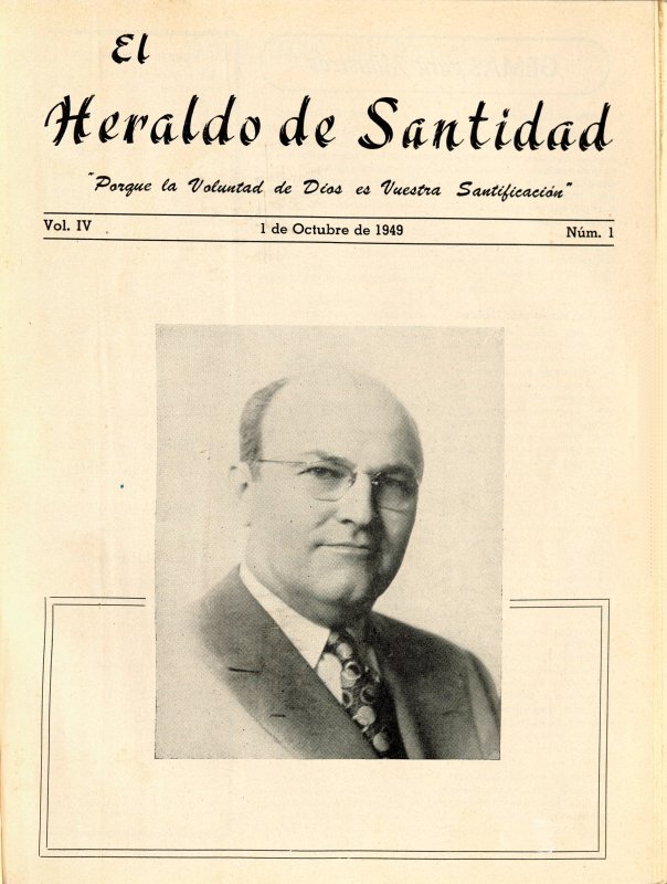 Portada: Doctor Hardy C. Powers, Superintendente General de la Iglesia del Nazareno