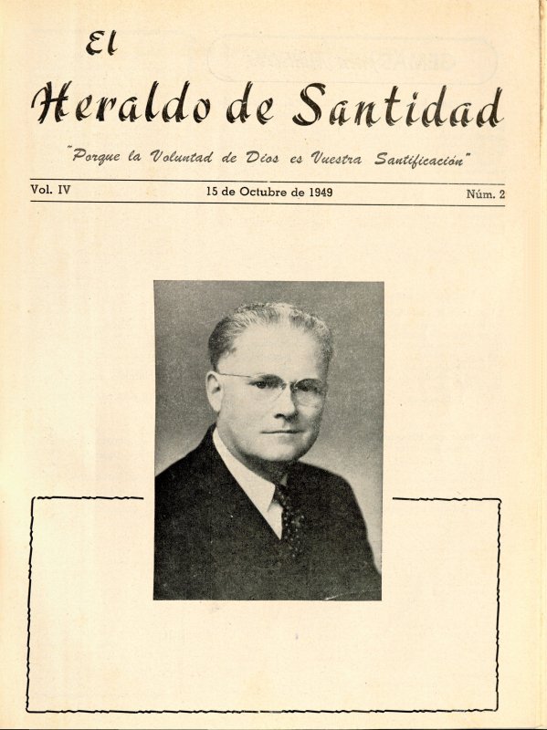 Portada: Dr. Orval J. Nease, Superintendente General de la Iglesia del Nazareno