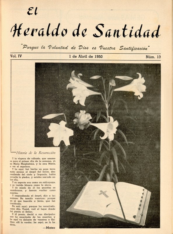 Portada: Historia de la resurrección, Mateo