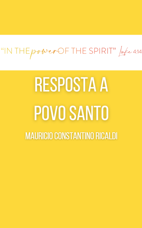RESPOSTA A POVO SANTO Mauricio Constantino Ricaldi