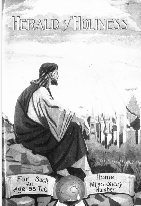 Front page of Herald of Holiness - May 21, 1930