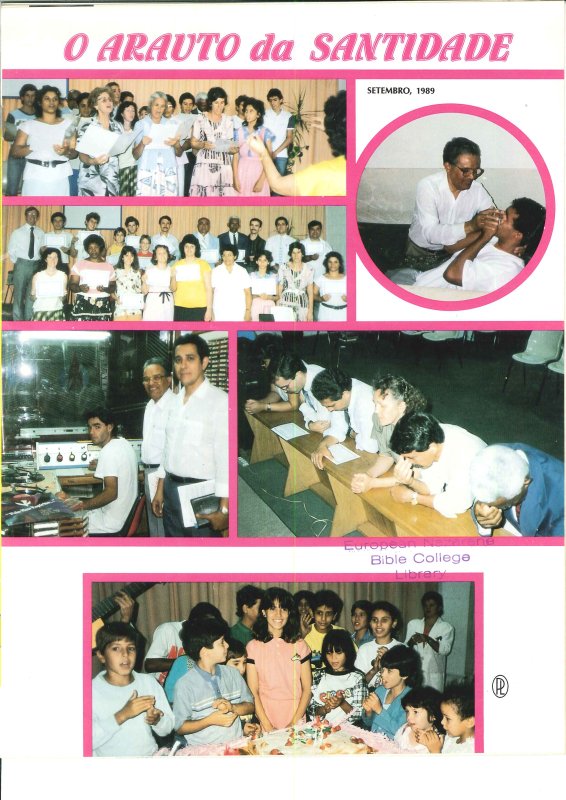 O ARAUTO DA SANTIDADE - SETEMBRO 1989