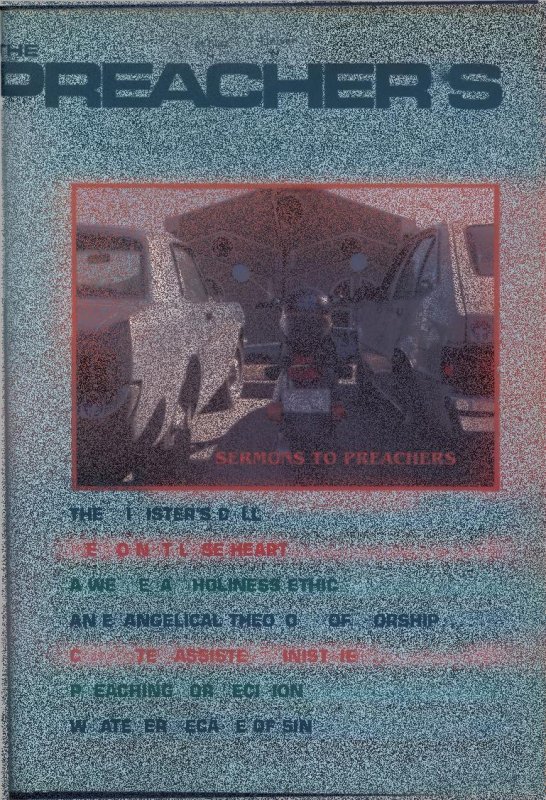 Preacher's Magazine Volume 63 Number 4, June, July, August, 1988