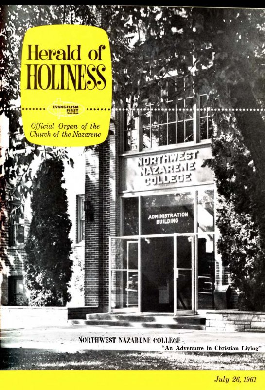 Herald of Holiness - July 26, 1961