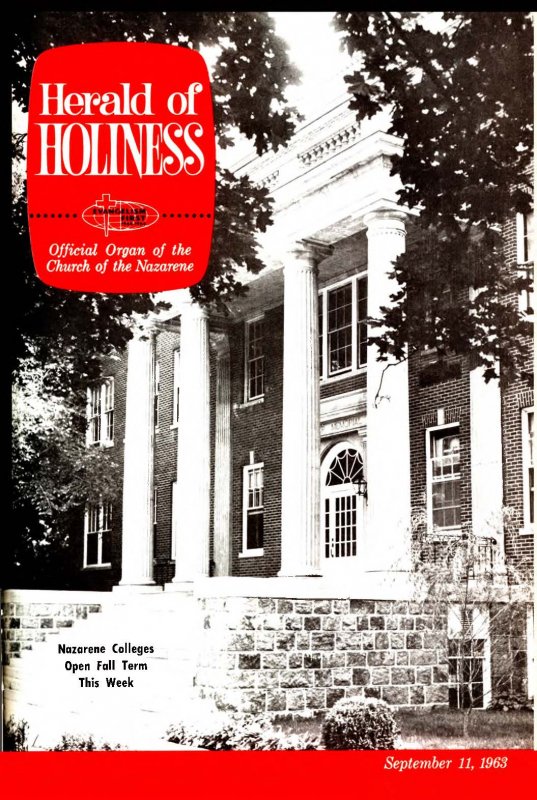 Herald of Holiness - September 11, 1963