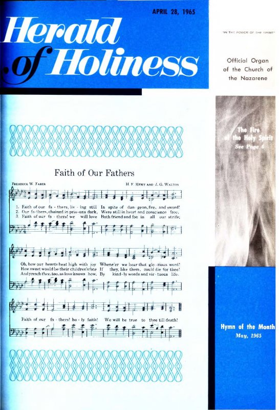 Herald of Holiness - April 28, 1965