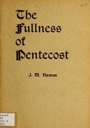 The fullness of Pentecost